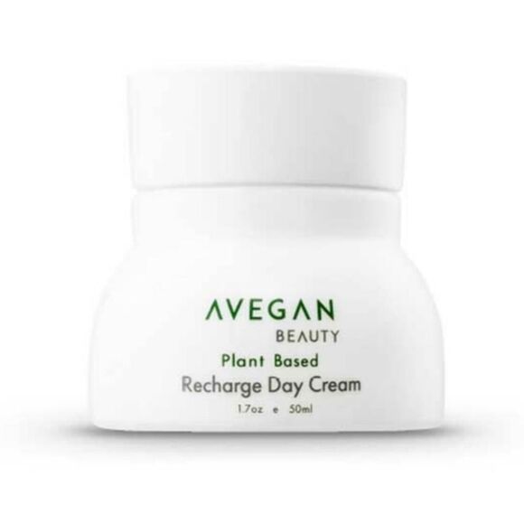 NWT AVegan Beauty Plant Based Recharge Day Cream - Picture 2 of 8
